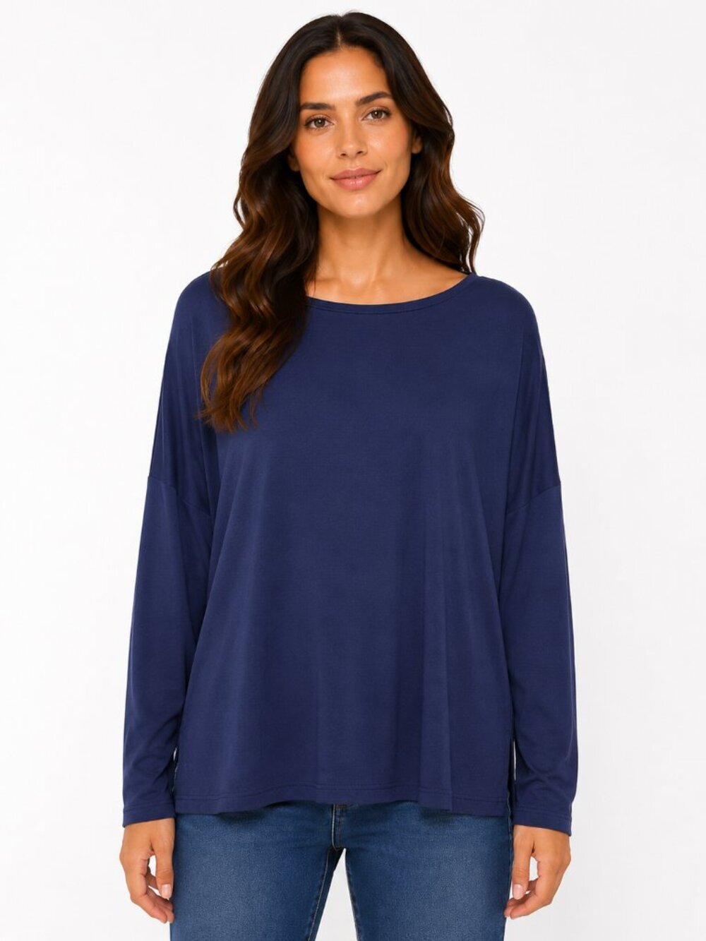 Roudelain NWT Astral Aura Long Sleeve Stretch Knit Top XL